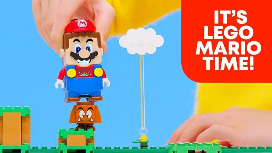 Lego et Nintendo collaborent sur le jeu Mario sur le thème des briques