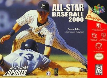 all star baseball n64; all star baseball 2000